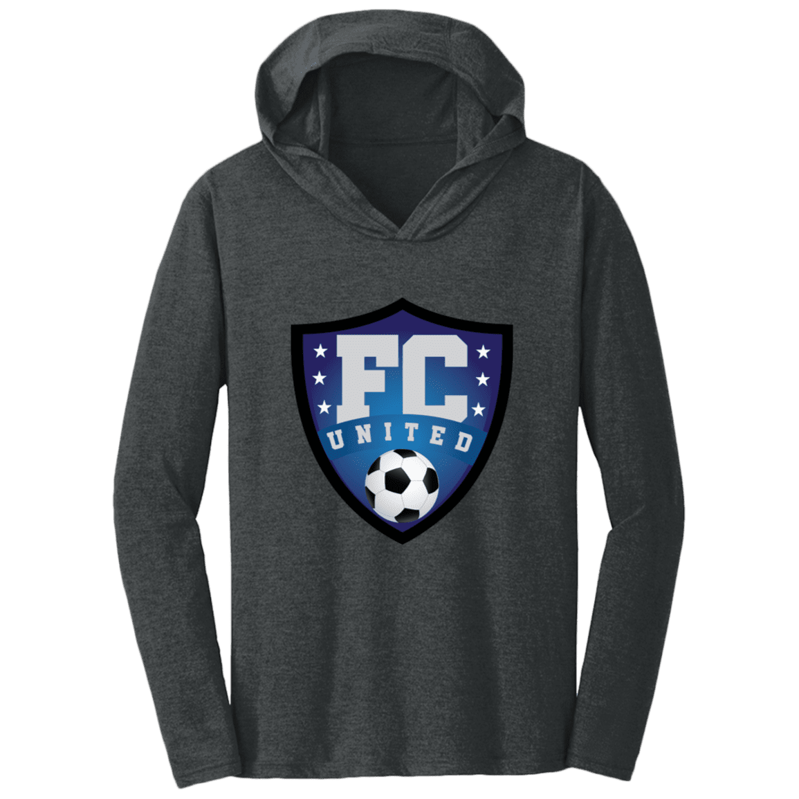 FC United District Triblend T-Shirt Hoodie - 931 Graphics