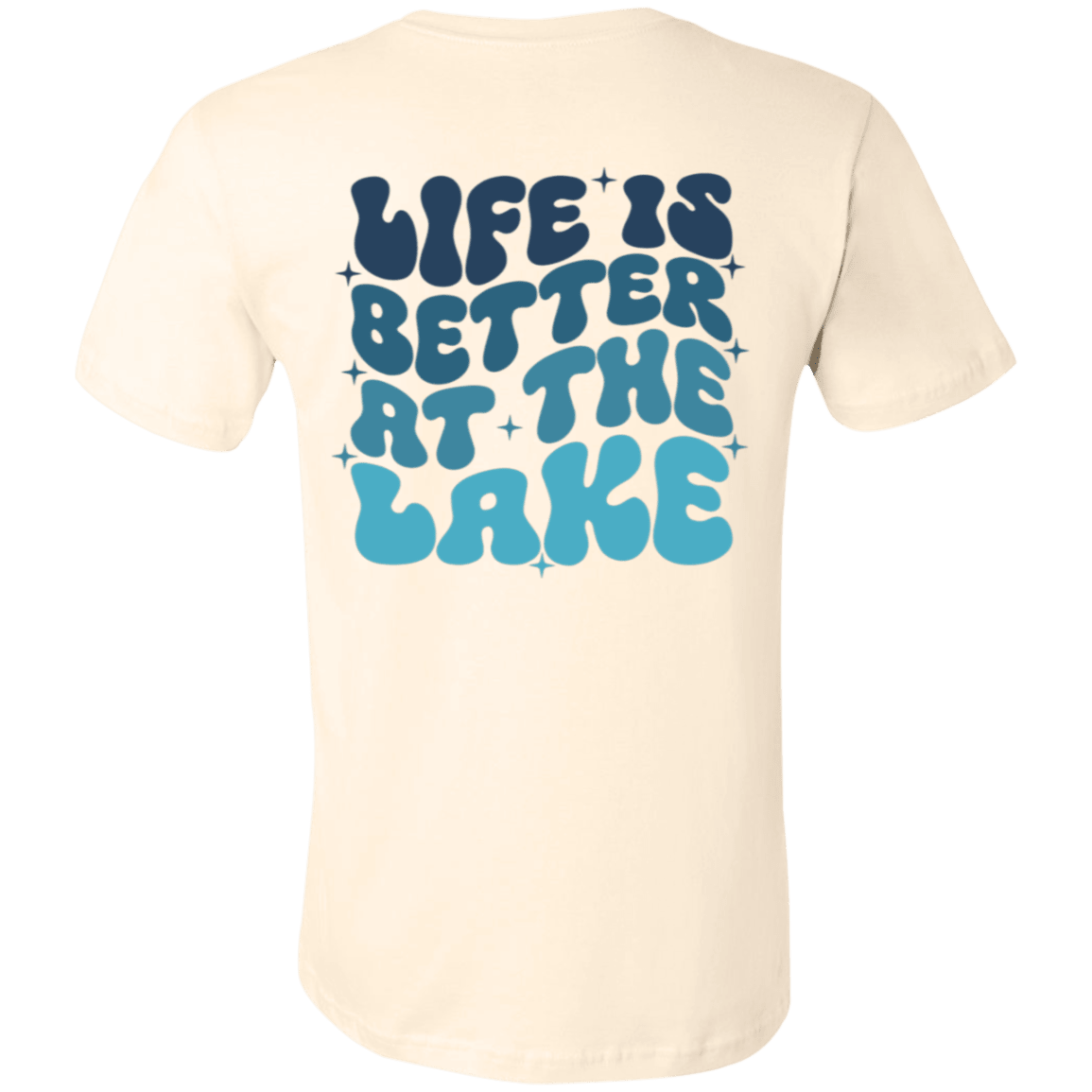 Life is Better at the Lake Bella + Canvas Short - Sleeve T-Shirt - 931 Graphics