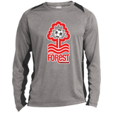 CFFC Heather Colorblock L/S Performance Tee - 931 Graphics