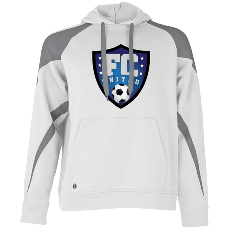 FC United Athletic Colorblock Fleece Hoodie - 931 Graphics