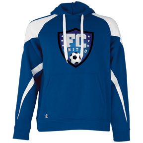 FC United Athletic Colorblock Fleece Hoodie - 931 Graphics