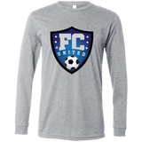 FC United Bella + Canvas Men's LS T-Shirt - 931 Graphics