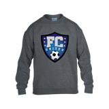 FC United Gildan Kids Heavy Blend Fleece Crew - 931 Graphics
