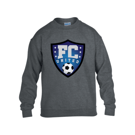 FC United Gildan Kids Heavy Blend Fleece Crew - 931 Graphics