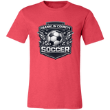 Franklin County Soccer Bella Canvas Tee - 931 Graphics
