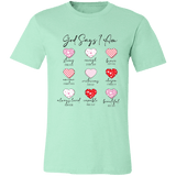 God Says I Am Christian Bella Canvas Tee - 931 Graphics