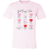 God Says I Am Christian Bella Canvas Tee - 931 Graphics