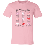 God Says I Am Christian Bella Canvas Tee - 931 Graphics