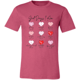 God Says I Am Christian Bella Canvas Tee - 931 Graphics