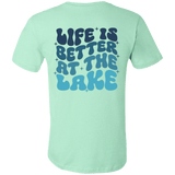 Life is Better at the Lake Bella + Canvas Short - Sleeve T-Shirt - 931 Graphics