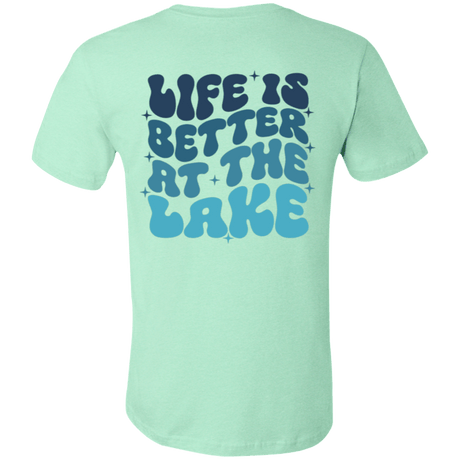 Life is Better at the Lake Bella + Canvas Short - Sleeve T-Shirt - 931 Graphics