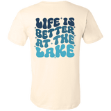 Life is Better at the Lake Bella + Canvas Short - Sleeve T-Shirt - 931 Graphics