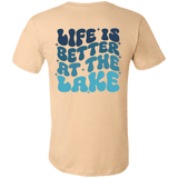 Life is Better at the Lake Bella + Canvas Short - Sleeve T-Shirt - 931 Graphics