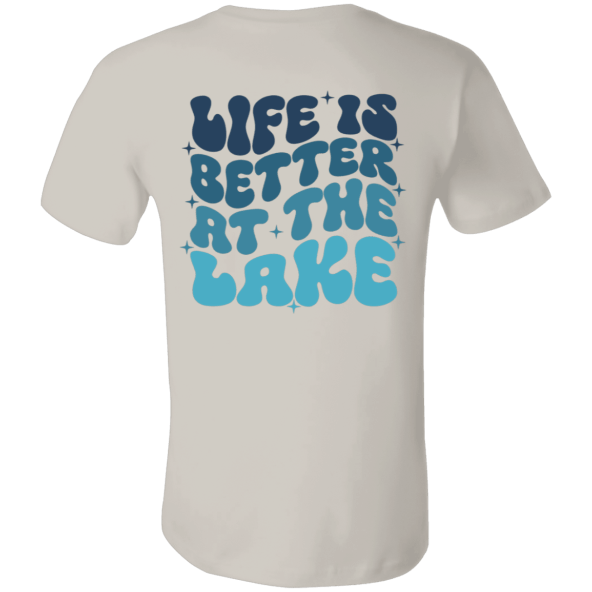 Life is Better at the Lake Bella + Canvas Short - Sleeve T-Shirt - 931 Graphics