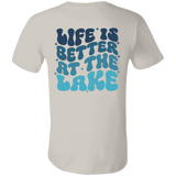 Life is Better at the Lake Bella + Canvas Short - Sleeve T-Shirt - 931 Graphics