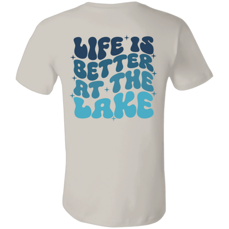Life is Better at the Lake Bella + Canvas Short - Sleeve T-Shirt - 931 Graphics