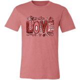 LOVE Bella Canvas Tee - 931 Graphics