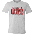 LOVE Bella Canvas Tee - 931 Graphics