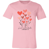 Love Never Fails – Bella Canvas Unisex Tee - 931 Graphics