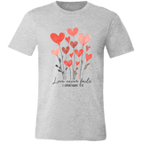 Love Never Fails – Bella Canvas Unisex Tee - 931 Graphics