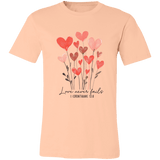 Love Never Fails – Bella Canvas Unisex Tee - 931 Graphics