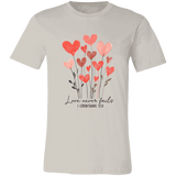 Love Never Fails – Bella Canvas Unisex Tee - 931 Graphics