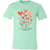 Love Never Fails – Bella Canvas Unisex Tee - 931 Graphics