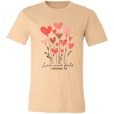 Love Never Fails – Bella Canvas Unisex Tee - 931 Graphics