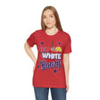 Red White & Boozy DTF Transfer - Busy Bee Graphix