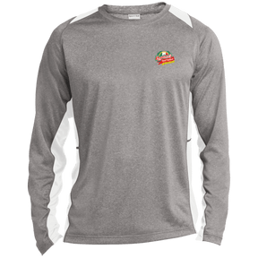 Repicci's Long Sleeve Heather Colorblock Performance Tee - 931 Graphics